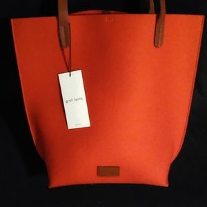 Graf & Lantz limited edition felt Hana tote NWT